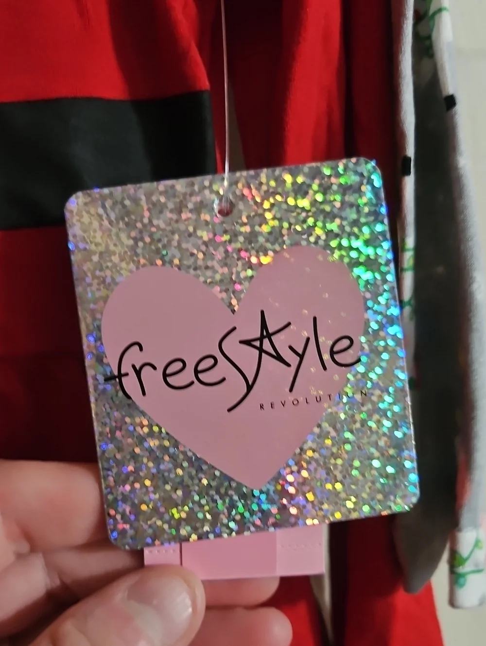 FREESTYLE Revolution GIRLS 2 PACK HOLIDAY DRESSES: RED/GRAY: NEW WITH TAGS: 3T